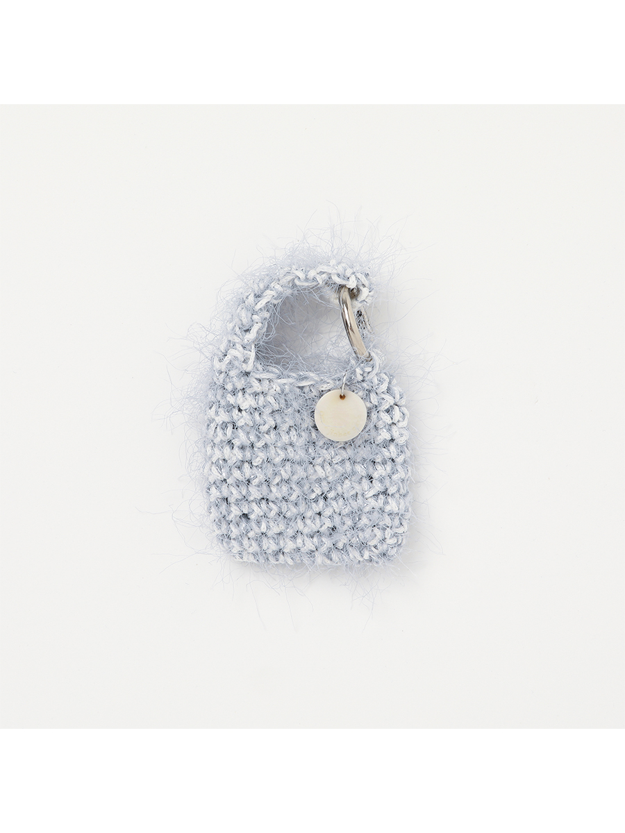 OEF x Jinhee Park Collab. AirPods Case (Silver, White)